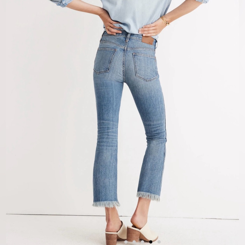Madewell Cali Demi-Boot Blue Jeans Women’s Size: 29 - Picture 2 of 16